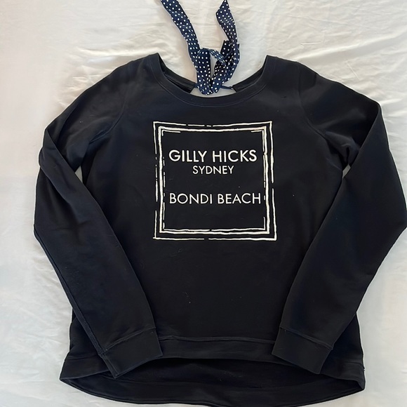 Gilly Hicks Peekaboo Back Sweatshirt - Picture 1 of 9